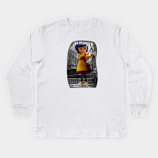 Coraline Halloween Kids Long Sleeve T-Shirt